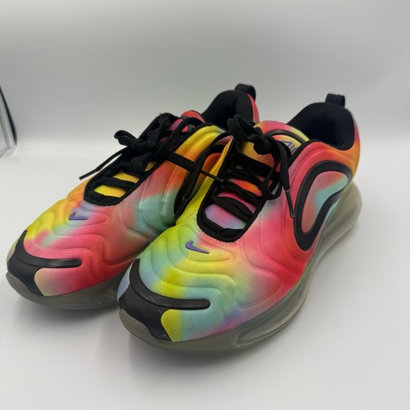 Nike Air Max 720 Tie Dye EUC Men's Size 8.5 Multi Color